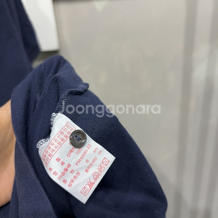 (100) 라코스테 여성 캐주얼 클래식 자수 반팔카라티--3