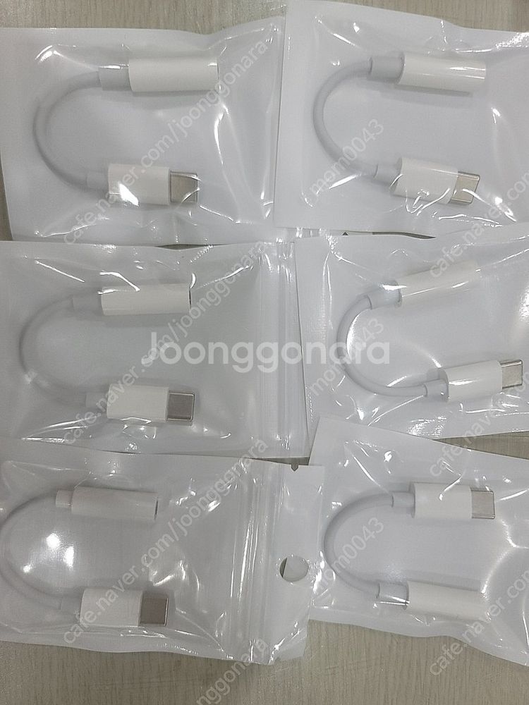 이어폰호환 3.5mm C타입 이어폰젠더 AUX--0