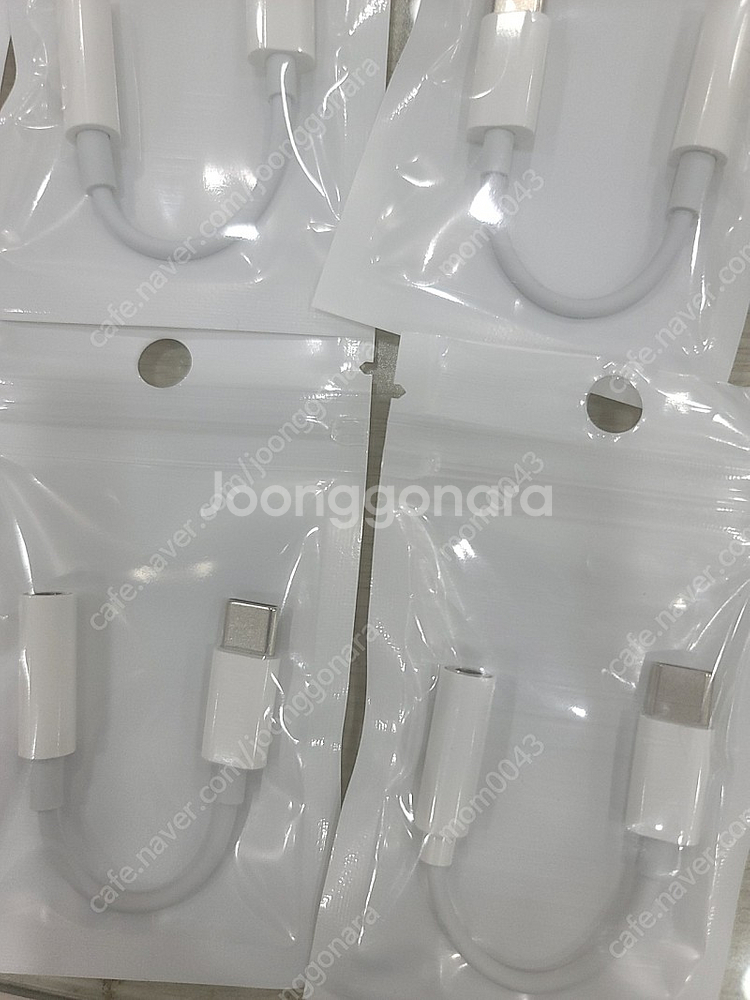 이어폰호환 3.5mm C타입 이어폰젠더 AUX--4