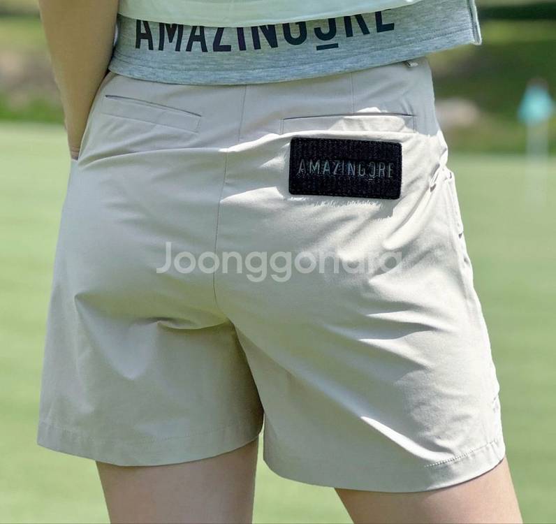 어메이징크리 여성 테크 카고 유틸리티 쇼츠 팬츠--2