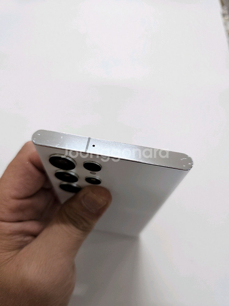 갤럭시 S22울트라 크림 256GB 무잔상--5