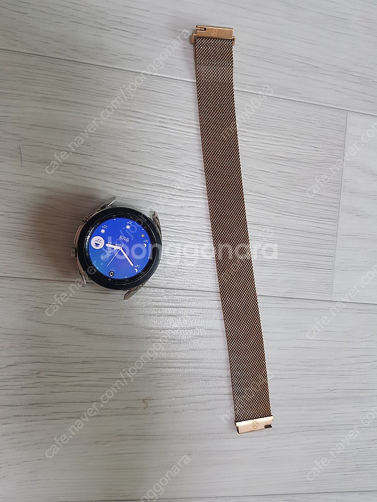 삼성 정품 갤럭시 워치3 클래식 41mm 정상작동--8