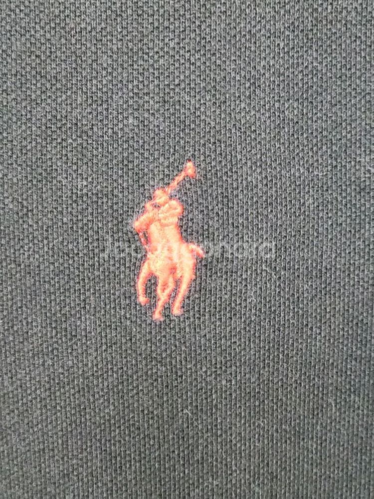 (XL) 랄프로렌 폴로 반팔 카라티 블랙 PK 티셔츠--3
