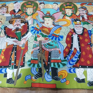 천신권속도 수호신장 탱화도