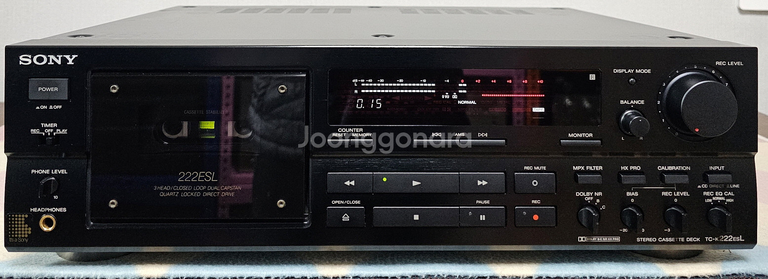 SONY 카세트 데크 TC-K222ESL--1