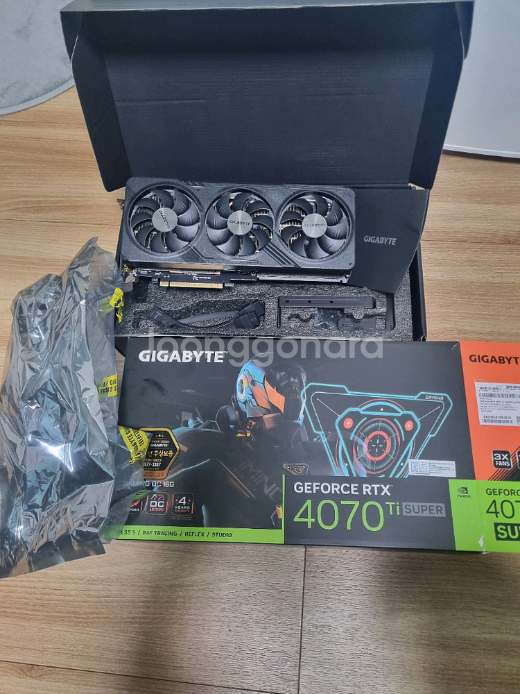 기가바이트 4070 ti super 게이밍 oc 16g--0