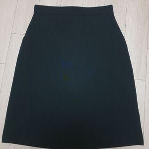 블랙 A라인 치마 새상품