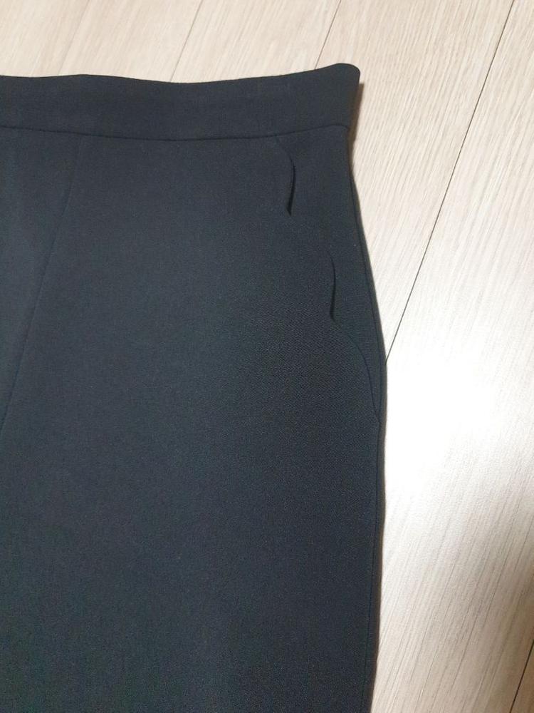 블랙 A라인 치마 새상품--1