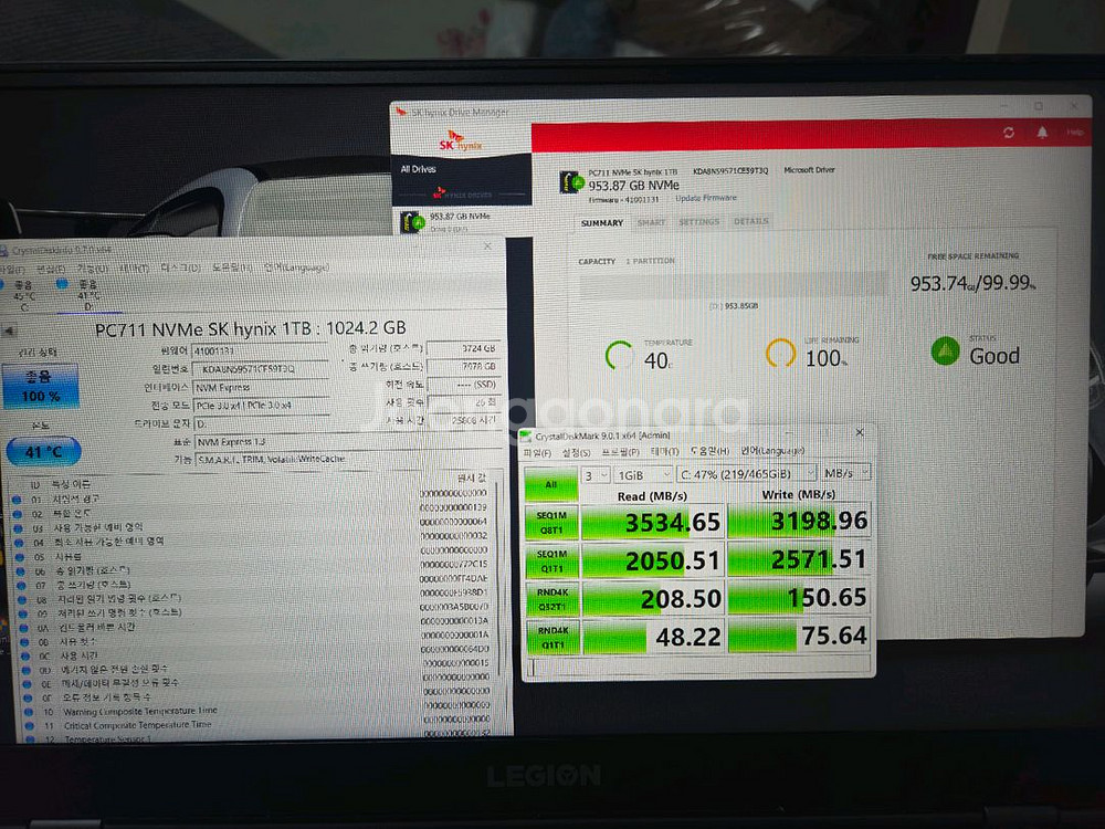 sk 하이닉스 ssd 1테라 노트북 컴퓨터--6