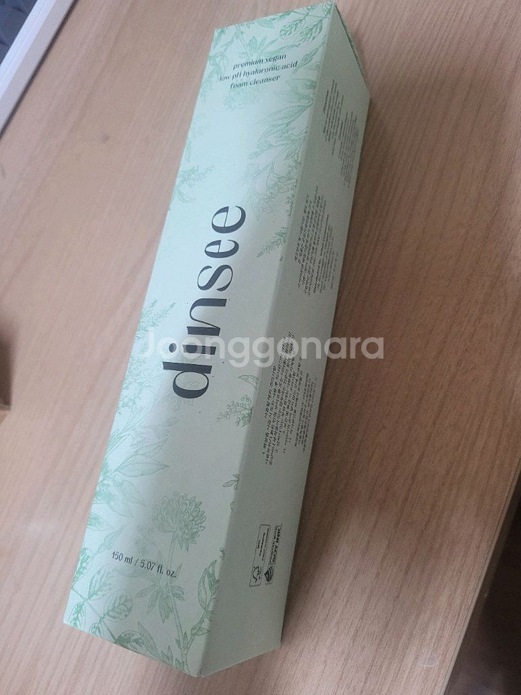 딘시 프리미엄 비건 약산성 히알루론산 폼클렌저--0