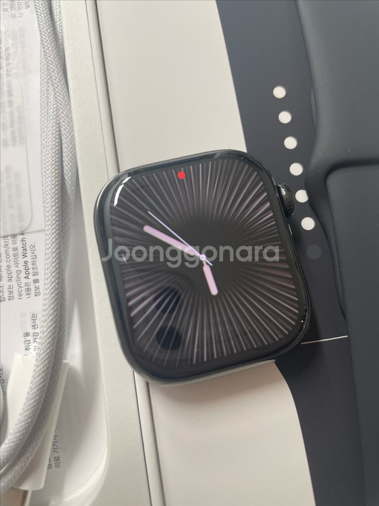 애플워치10티타늄 42mm 개봉신품--1
