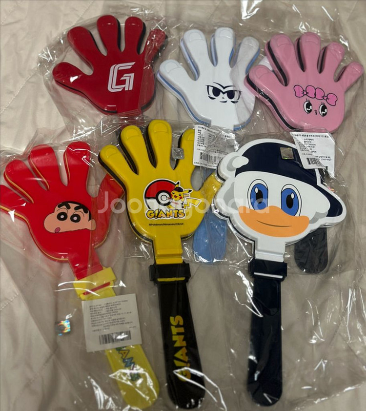 롯데자이언츠 짝짝이 6종 일괄--0