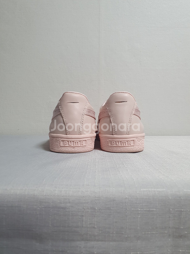 무료배송 235mm 푸마 스니커즈 파스텔핑크 운동화--3