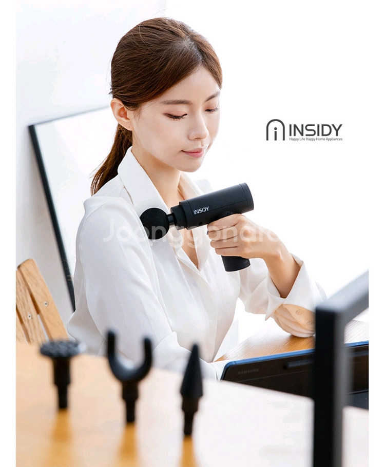 인시디 머슬건 마사지건 새상품--1
