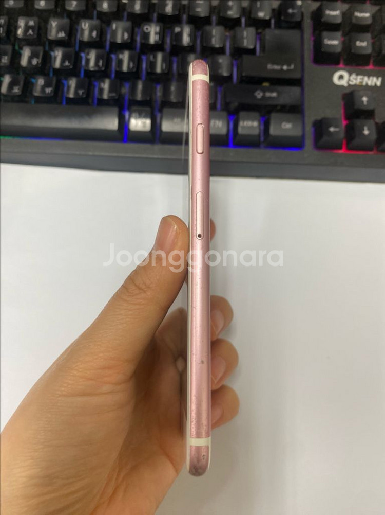 아이폰6S 로즈골드 액정깔끔 64GB 갬성카메라--5