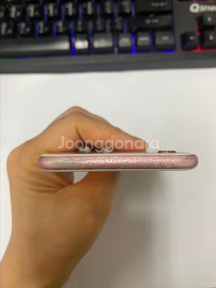 아이폰6S 로즈골드 액정깔끔 64GB 갬성카메라--3