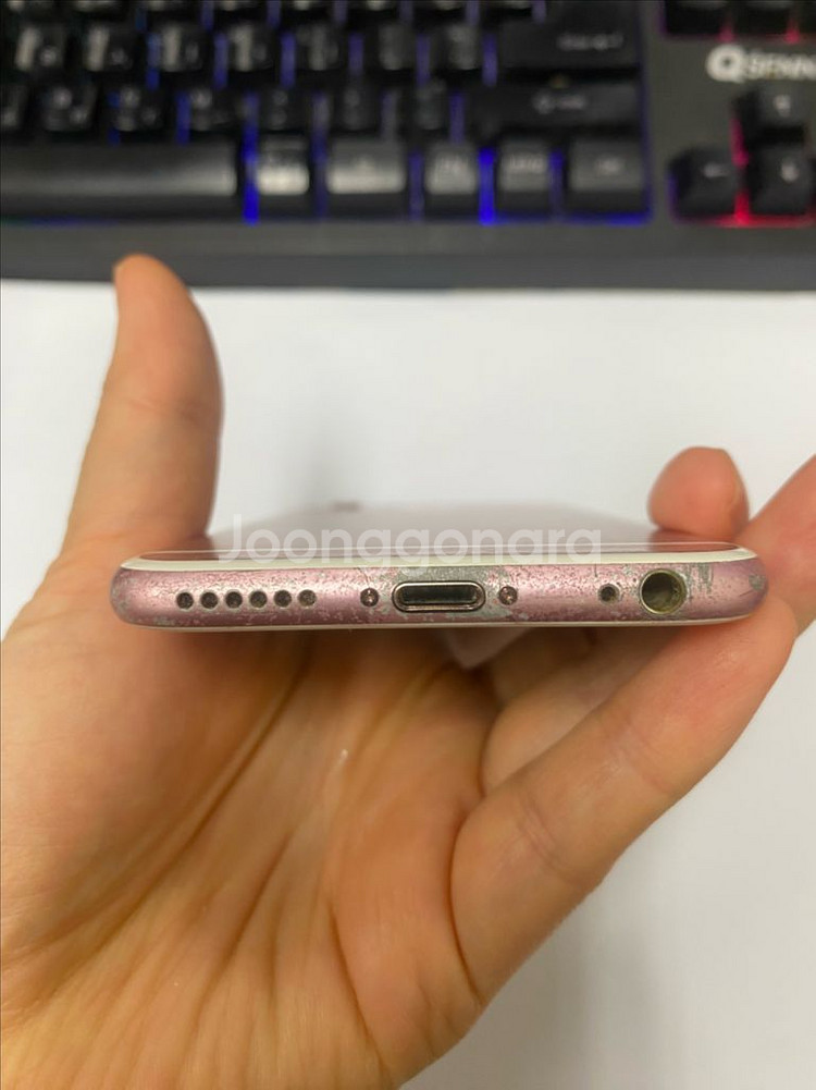 아이폰6S 로즈골드 액정깔끔 64GB 갬성카메라--6