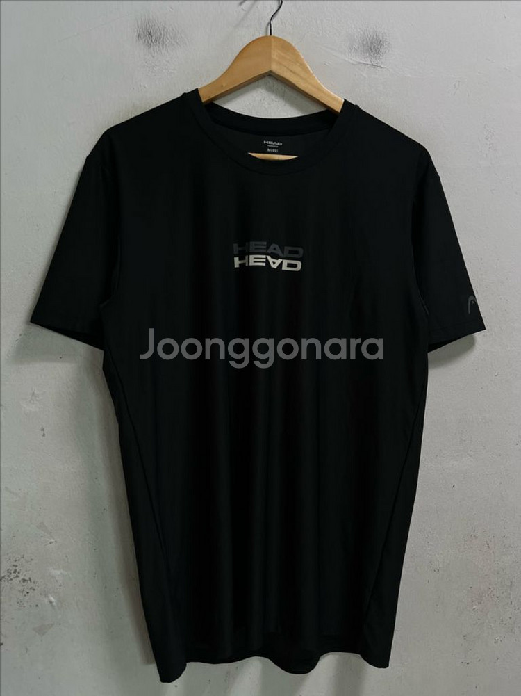 100 HEAD 기능성 스판 반팔티--0