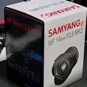 소니 삼양 14mm f2.8 mk2