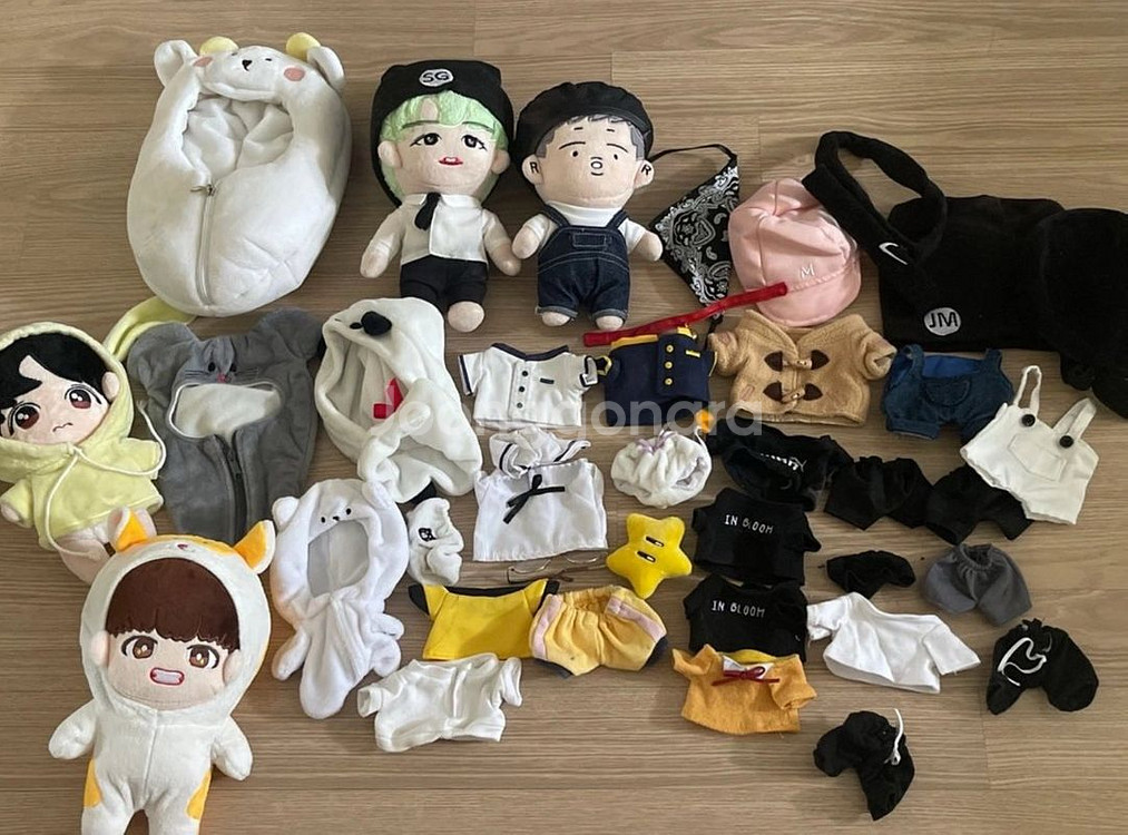 방탄소년단 인형 일괄--0