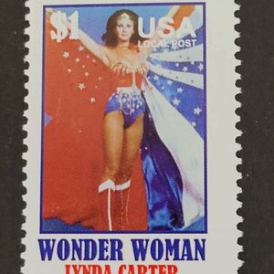 (미국우표) 원더우먼 린다카터기념 우표Wonder Wo