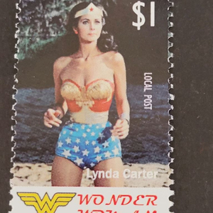(미국우표) 원더우먼 린다카터기념 우표Wonder Wo