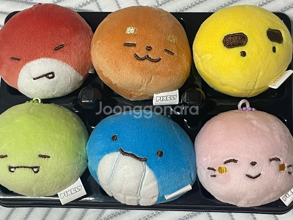 잠뜰 픽셀리 봄굿즈 볼펜, 인키, 키링, 찹쌀떡 판매--1