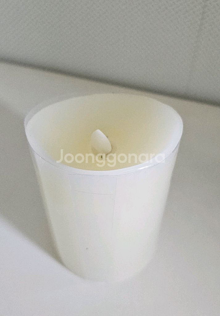 촛불조명 새상품 2개--1