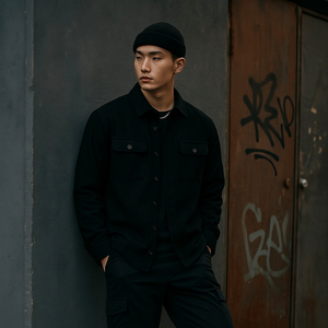 [남자 100]나이키 SB 울 블렌드 플란넬 자켓