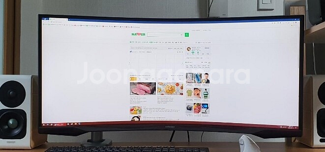 삼성 34인치 WQHD 165Hz 게이밍모니터--5