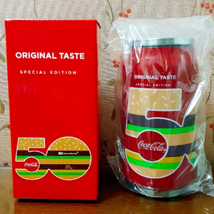 맥도날드 빅맥 50주년 캔 텀블러