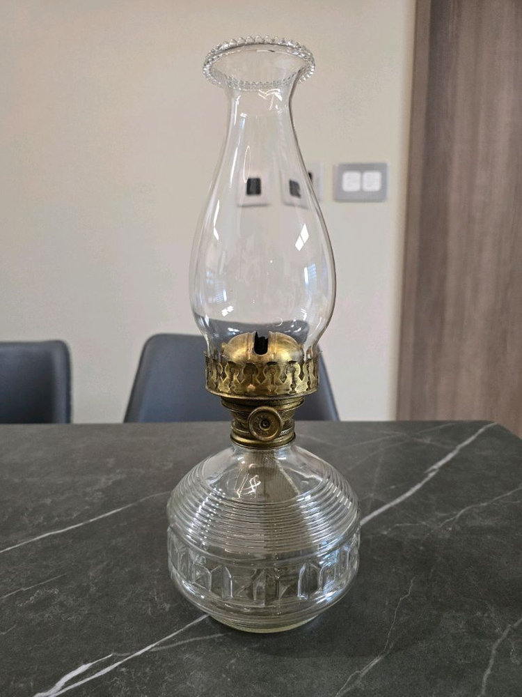 앤틱 1890년 영국 IMPD CLIMAX 오일램프 이미지