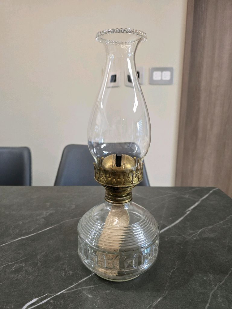 앤틱 1890년 영국 IMPD CLIMAX 오일램프 이미지