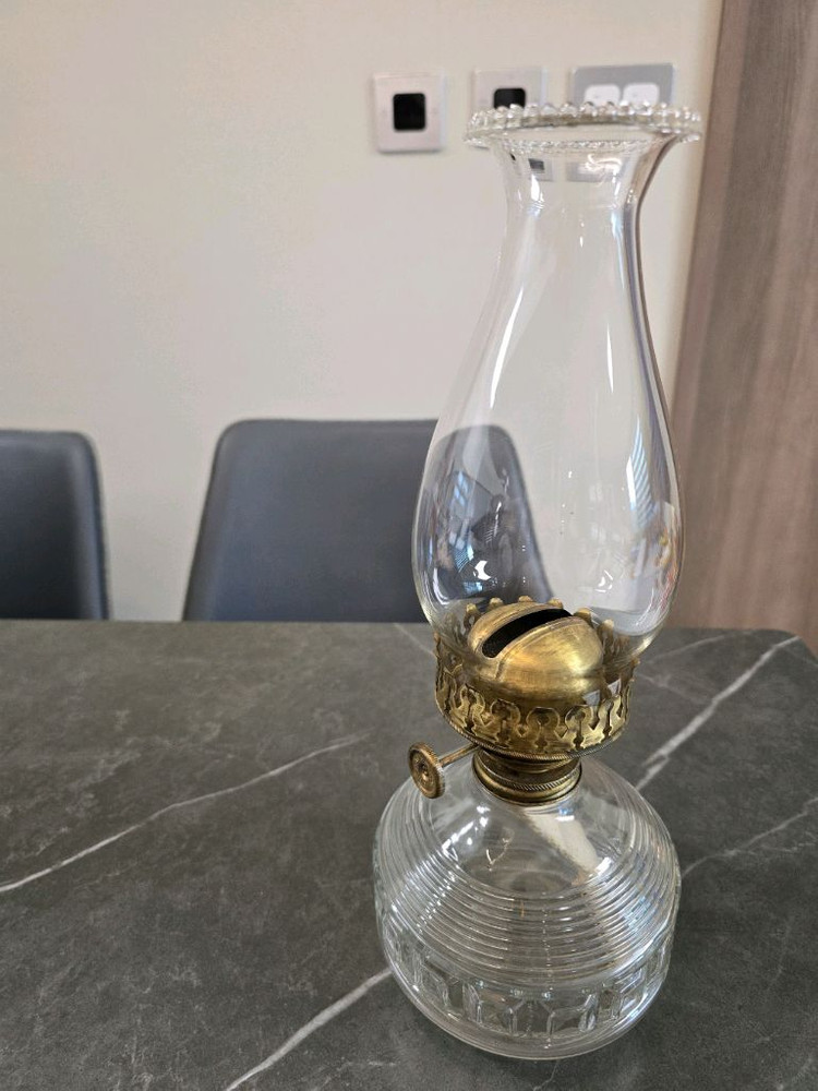 앤틱 1890년 영국 IMPD CLIMAX 오일램프 이미지