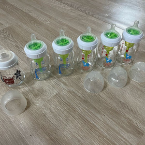 닥터브라운 와이드 유리 젖병 일괄 팝니다