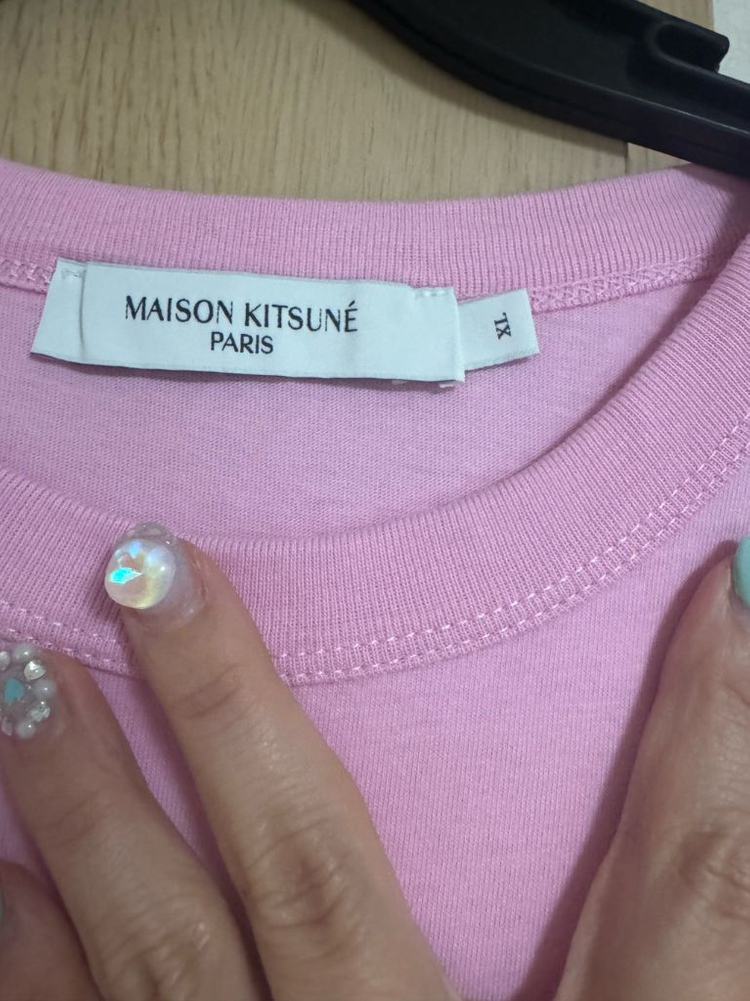 메종키츠네 티셔츠--2