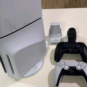 PS5 슬림 디스크버전(+1 TB), 듀얼센스 블랙