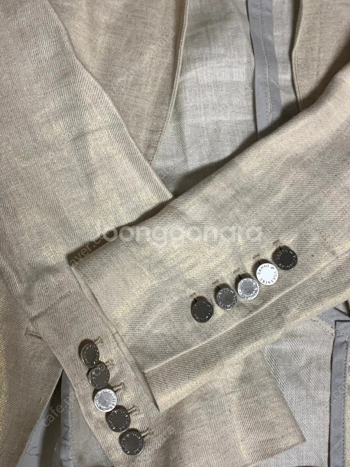 [쟈딕앤볼테르] deluxe - 금사 베이지 블레이저--2