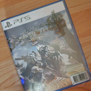 PS5 몬스터 헌터 와일즈(코드 미사용) + 스틸북