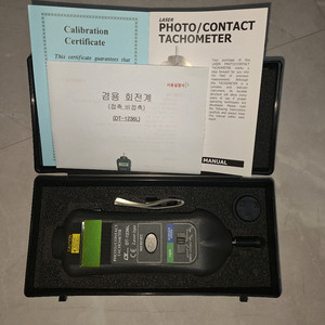 rpm 회전수 측정기
