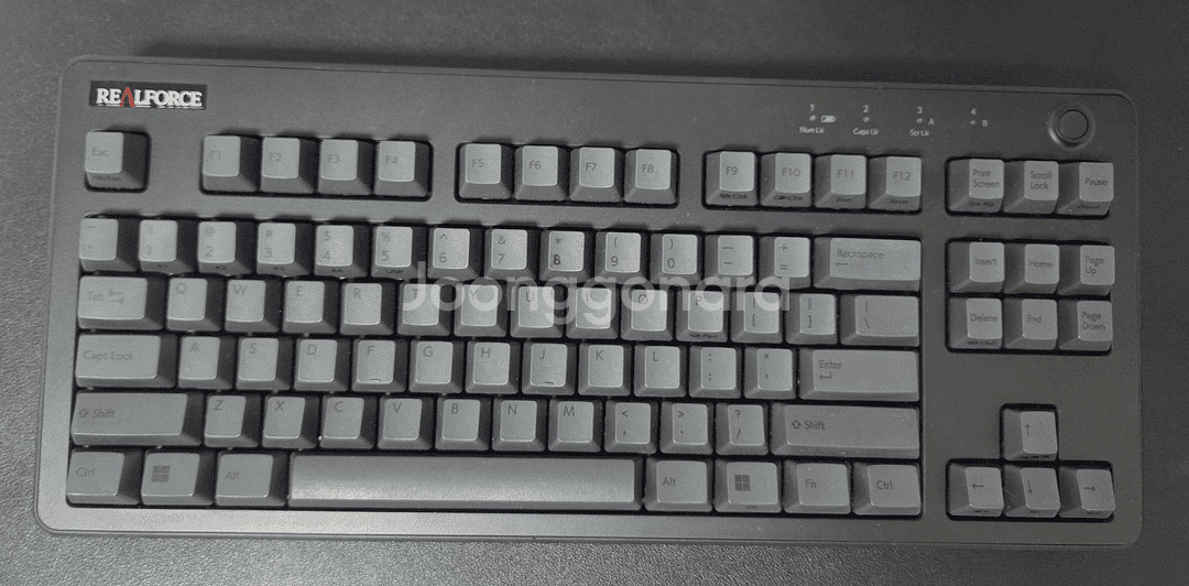 리얼포스R3 저소음 텐키리스 APC 30g 균등 영문--2