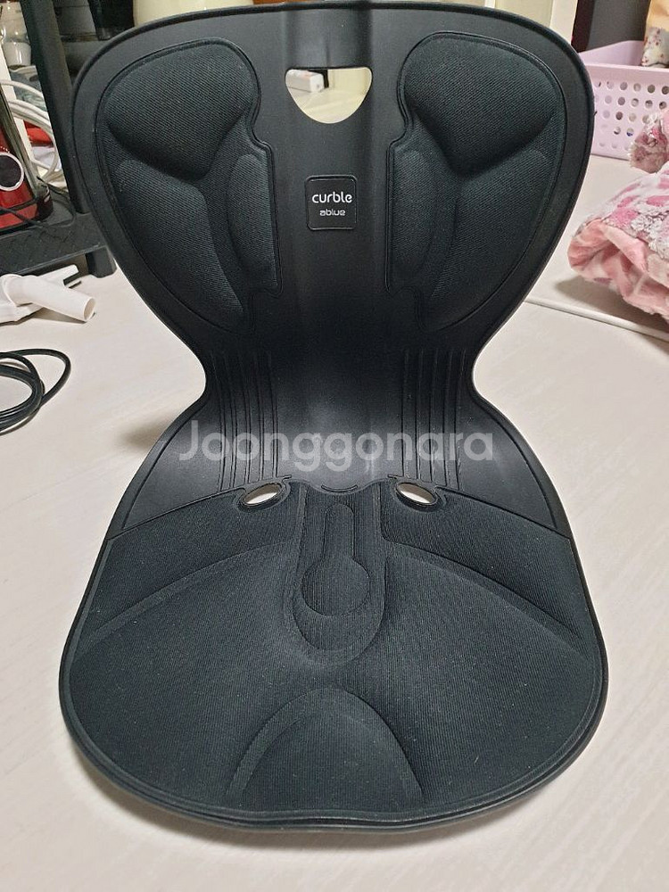 커블체어 블랙--1