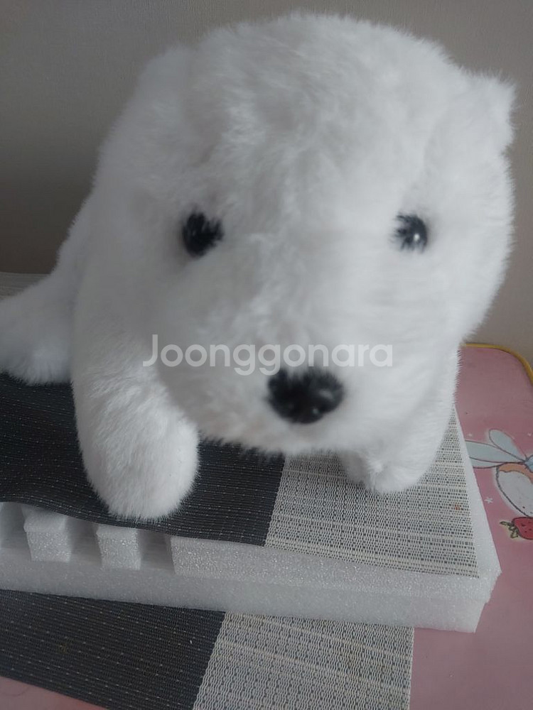 짱정품)허그 베어 봉제인형중형 미개봉참고 (사진찍기위해--2