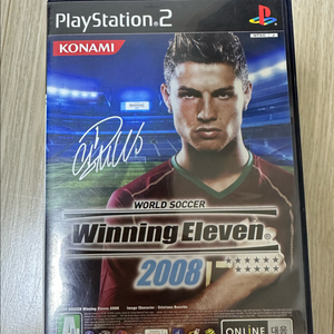 PS2 플스2 위닝일레븐 2008 한글판 정발 풀세트