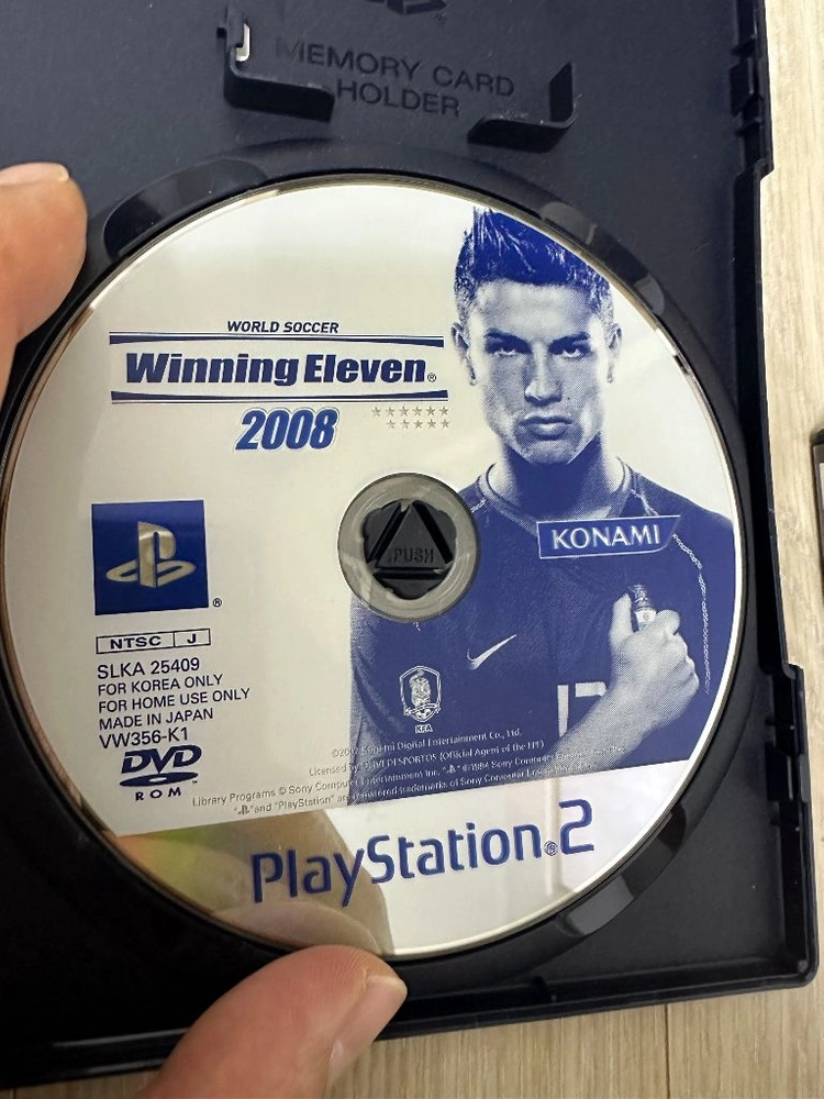 PS2 플스2 위닝일레븐 2008 한글판 정발 풀세트 이미지