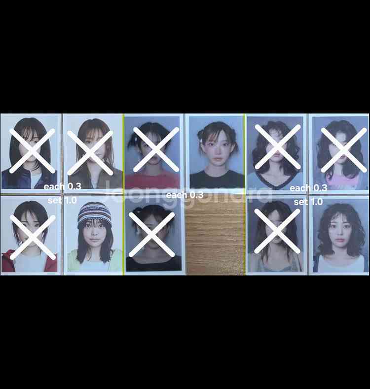 QWER 눈물참기 앨범 포카 앨포 구성품 양도--1