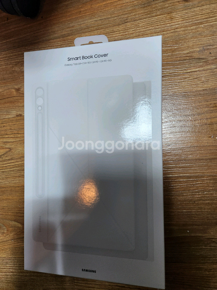 갤럭시탭S9+ 정품 스마트 북커버 케이스 화이트 색상--0