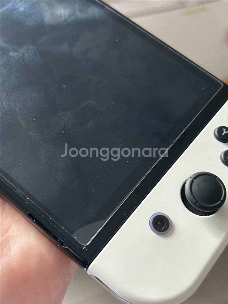 닌텐도스위치 oled 풀세트 화이트--2