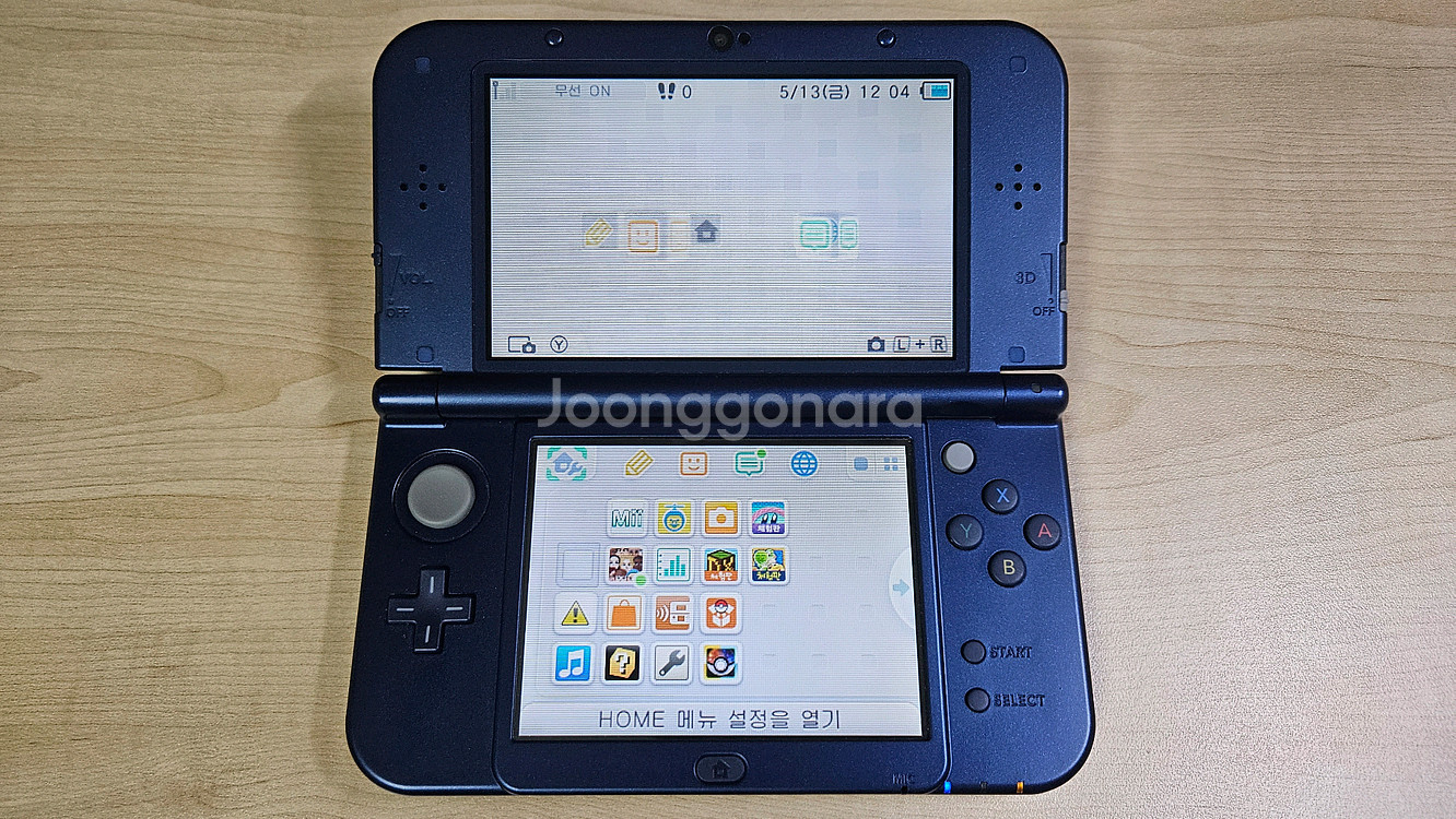 new 닌텐도 3DS XL 메탈릭블루 (배송비O)--6