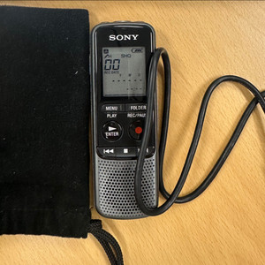 소니 녹음기 ICD-PX240 파우치 케이블포함